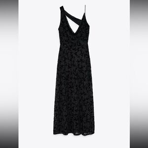 NWT Black asymmetrical dress